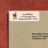 Anstrichene Mops Rückgabeadresse