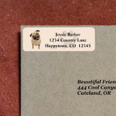 Anstrichene Mops Rückgabeadresse