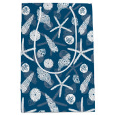 Anstrichene Muscheln und Starfish Mittlere Geschenktüte (Vorderseite)