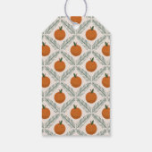 Anstrichene Orangen und Zitrusfrüchte Weihnachtsna Geschenkanhänger (Rückseite)