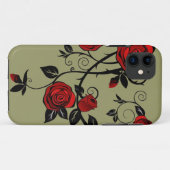 Anstrichene Rose Case-Mate iPhone Hülle (Rückseite (Horizontal))
