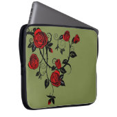 Anstrichene Rose Laptopschutzhülle (Vorne Rechts)