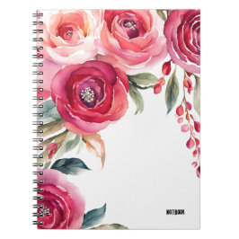 Anstrichene Rose | Notebook-Journal Notizblock