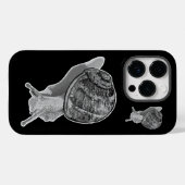 Anstrichene Schnecke "Stickers" Case-Mate iPhone Hülle (Rückseite (Horizontal))