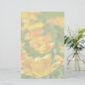 Anstrichene Tulips Briefpapier (Stehend Vorderseite)