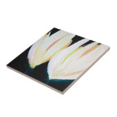 Anstrichene Tulips Keramik Tile Fliese (Seite)