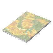 Anstrichene Tulips Notizblock (Rotiert)
