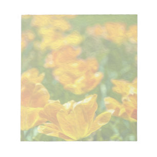 Anstrichene Tulips Notizblock