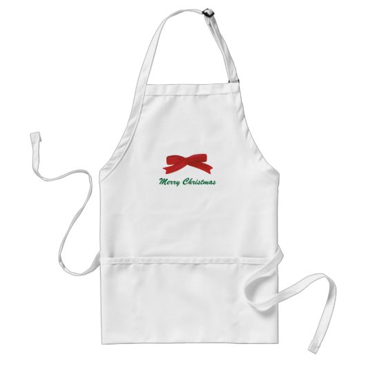 Anstrichene Weihnachtslieder von Red Bow Schürze (Vorne)