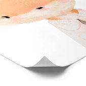 Anstrichener Fuchs. Poster (Ecke)