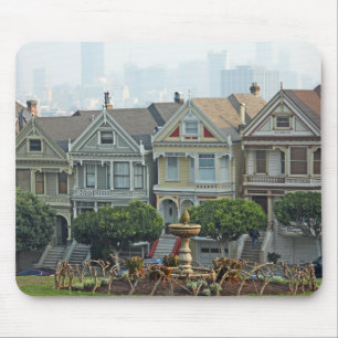Anstrichfarbene Damen, San Francisco, Kalifornien Mousepad