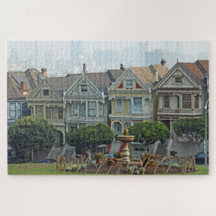 Anstrichfarbene Damen, San Francisco, Kalifornien Puzzle