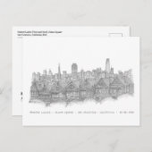 Anstrichfarbene Damen, San Francisco, Vereinigte S Postkarte (Vorne/Hinten)