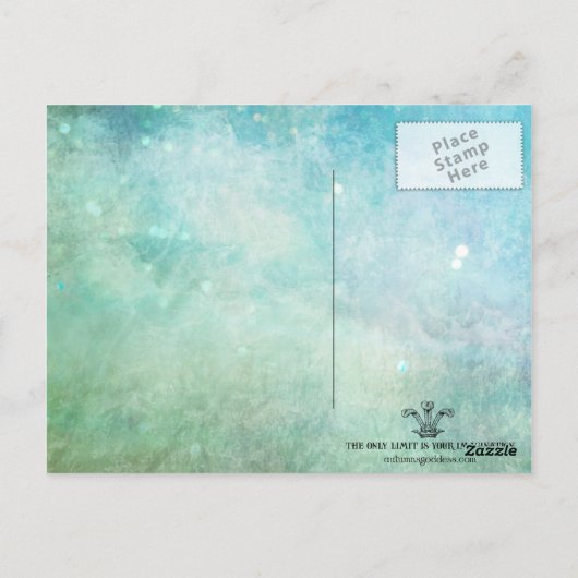 Anstrichfarbene Ladys Postcard Postkarte (Rückseite)