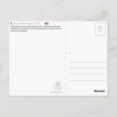 Anstrichfarbene Ladys, San Francisco, U.S.A. Postkarte (Rückseite)