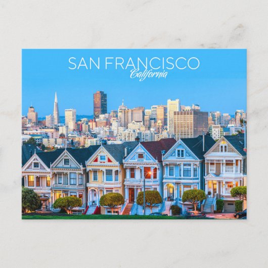 Anstrichfarbene Ladys, San Francisco, U.S.A. Postkarte (Vorderseite)