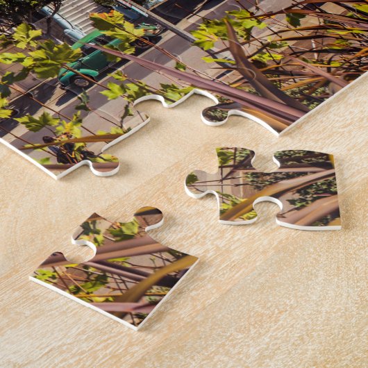 Anstrichfarbene Ladys, San Francisco, USA Puzzle (Seite)