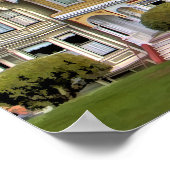 Anstrichfarbene Ladys von San Francisco Kalifornie Poster (Ecke)