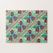 Anstrichfarbene Spitzen-Rose Puzzle (Horizontal)