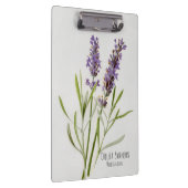 Anstrichfarbener Lavendel Klemmbrett (Rechts)