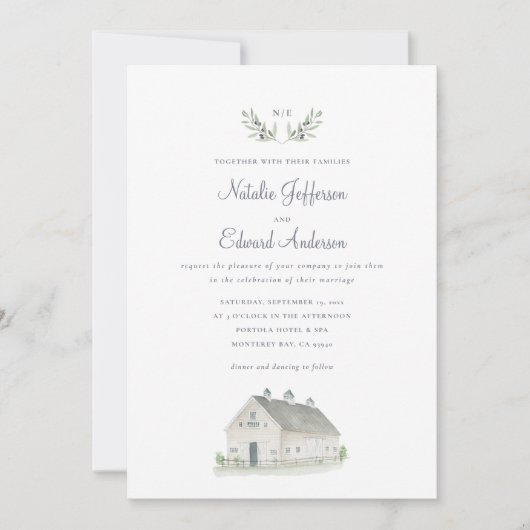 Anstrichfarbener Olivenzweig + Stallwasserfarbe (Vorderseite)