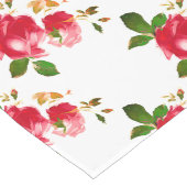 Anstrichter Burgundy Rose Long Table Runner Großer Tischläufer (Ecke)