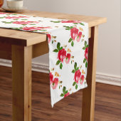 Anstrichter Burgundy Rose Long Table Runner Großer Tischläufer (Beispiel)