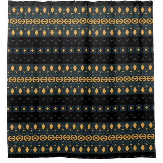 Anstrichter Denim 2 Duschvorhang (Vorderseite)