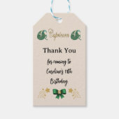 Anstrichter Zodiac Sign Glitzer Capricorn Geburtst Geschenkanhänger (Vorderseite)