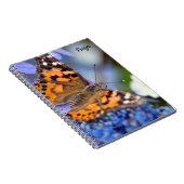 Anstrichtes Lady Butterfly Spiral Notebook Notizblock (Rechte Seite)