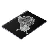 Anstrichtes SchneckenNotebook Notizblock (Linke Seite)