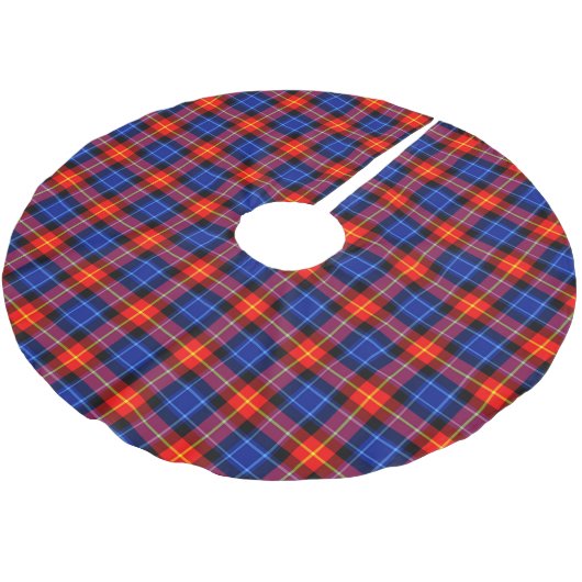 Anstruther Christmas Tree Skirt Polyester Weihnachtsbaumdecke (Schrägansicht)
