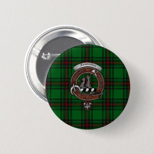 Anstruther Clan Abzeichen Buttons (Vorne & Hinten)
