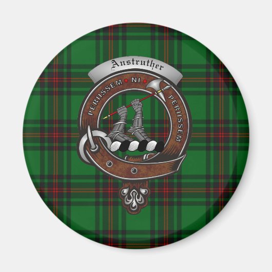 Anstruther Clan Abzeichen Magnete Magnet (Vorne)