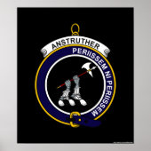 Anstruther - Clan-Wappen Poster (Vorne)