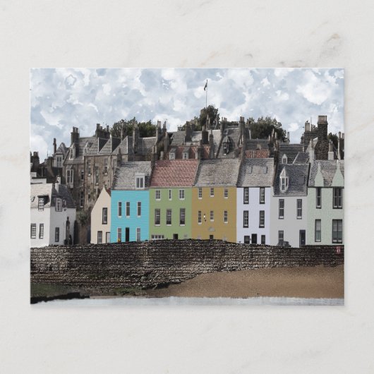 Anstruther Harbour Postcard Postkarte (Vorderseite)