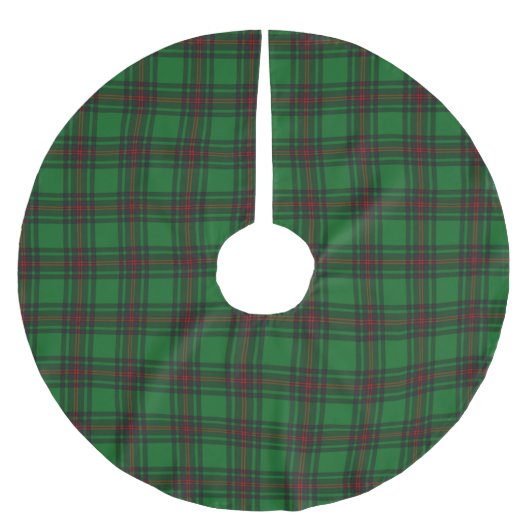 Anstruther Junting Christmas Tree Skirt Polyester Weihnachtsbaumdecke (Vorderseite)