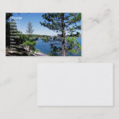 Ansturm-Reservoir Visitenkarte (Vorne/Hinten)