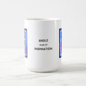 Ansuz Rune Tasse - Inspiration! (Mittel)