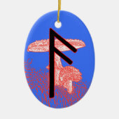 Ansuz Viking Rune Ornament - Inspiration! (Vorne)