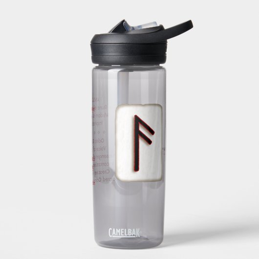 Ansuz "Weisheit" Runenstein Trinkflasche (Links)