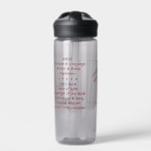 Ansuz "Weisheit" Runenstein Trinkflasche (Vorderseite)