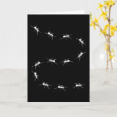 Ant Ants Behalte Ant Farm Gift Funny Karte (Gelbe Blume)