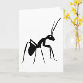 Ant Ants Behalte Zucht und Landwirtschaft Entomolo Karte (Gelbe Blume)