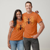 Ant Art Insect Lover Fiery Orange Entomology T-Shirt (Unisex)