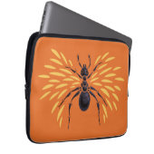 Ant Art Insect Lover Orange Entomology Bugs Laptopschutzhülle (Vorne Rechts)