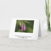 Ant & Blume Motivierend Grußkarte Karte (Rückseite)