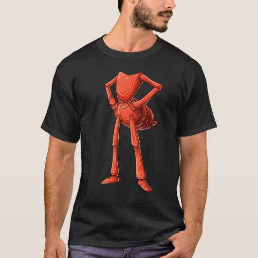 Ant Costume Easy Ant Kostüm T-Shirt (Vorderseite)