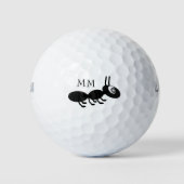 Ant Design Mit Monogramm Golfball (Vorderseite)