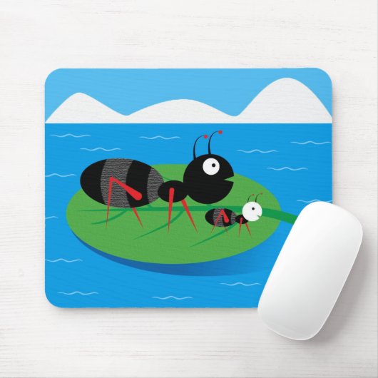 Ant Family Adventures Mouse Pad Mousepad (Mit Mouse)